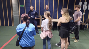 Uczestnicy OHP na strzelnicy w Komendzie