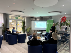 Uczestnicy podczas spotkania.