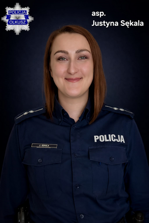 Dzielnicowa z KPP w Olkuszu asp. Justyna Sękala