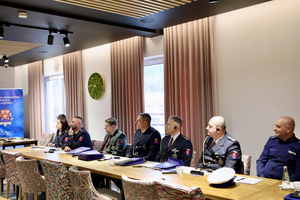 Uczestnicy podczas konferencji.