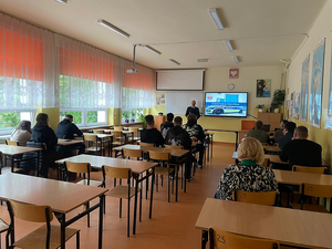 Uczestnicy podczas spotkania.